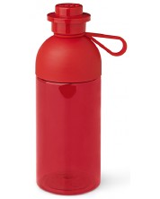 Бутилка за вода Lego - Червена, 500 ml