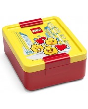 Кутия за храна Lego - Iconic , червена