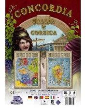 Разширение за настолна игра Concordia: Gallia / Corsica -1