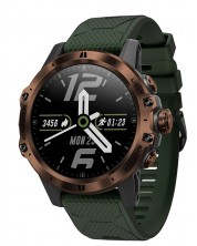 Смарт часовник Coros - Vertix, 1.2", кафяв/зелен -1