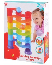 Игрален комплект PlayGo - Писта с топчета Marble Runway. 6 нива -1