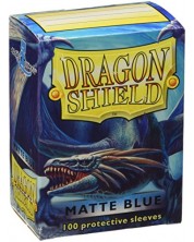 Dragon Shield Standard Sleeves - Сини, матови (100 бр.) -1