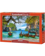 Пъзел Castorland от 1500 части - Красив залив в Тайланд -1