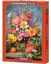Пъзел Castorland от 1000 части - Юнски цветя, Алберт Уилямс -1