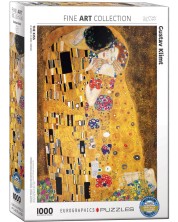 Пъзел Eurographics от 1000 части – Целувката, Густав Климт -1