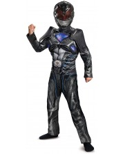 Парти костюм Rubies - Power Ranger, черен, M