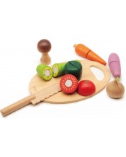 Комплект продукти за рязане Classic World - Зеленчуци за рязане. от дърво