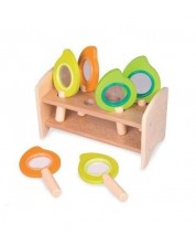 Дървена играчка Classic World - Лупи, комплект -1