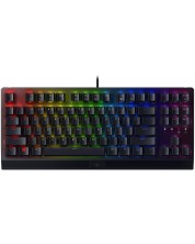 Механична клавиатура Razer - BlackWidow V3 Tenkeyless, Green, RGB, черна -1