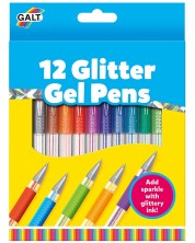 Комплект химикалки Galt – Блестящ гел, 12 цвята -1