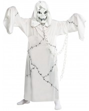 Парти костюм Rubies - Призрак, бял, M -1