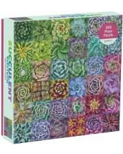 Пъзел Galison от 500 части - Различните цветове на кактусите -1