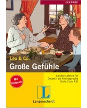 Leo und Co.: Große Gefühle – ниво А2 (Адаптирано издание: Немски + CD) -1