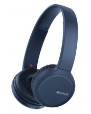 Безжични слушалки Sony - WH-CH510, сини -1