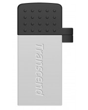 Флаш памет Transcend - Jetflash 380, 16GB, USB 2.0, сребриста -1