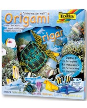 Творчески комплект за оригами Folia - Животински свят, подводен свят