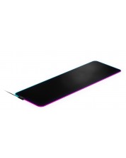 Подложка за мишка SteelSeries - QcK Prism Cloth, XL, мека, черна -1