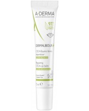 A-Derma Dermalibour+ Възстановяващ балсам за устни Cica, 15 ml -1