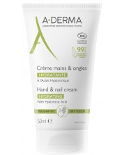 A-Derma Essentiel Care Хидратиращ крем за ръце и нокти, 50 ml