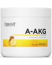 A-AKG Powder, лимон, 200 g, OstroVit -1