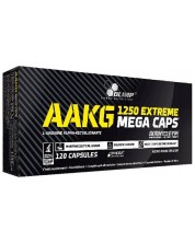 AAKG 1250 Extreme Mega Caps, 120 капсули, Olimp -1