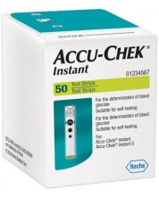 Accu-chek Instant Тест ленти за кръвна захар, 50 броя -1