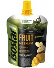 Actifood Fruit Gel Energy, exotic, 90 g, Isostar -1