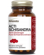 Аcti Schisandra, 60 веге капсули, Herbamedica -1