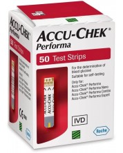 Accu-chek Performa Тест ленти за кръвна захар, 50 броя