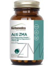 Acti ZMA, 60 веге капсули, Herbamedica -1