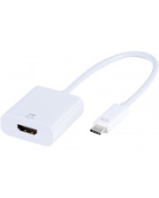 Адаптер Vivanco - 45253, USB-C/HDMI, 0.15 m, бял