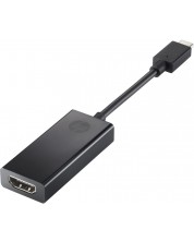 Адаптер HP - Pavilion, USB-C/HDMI, черен -1