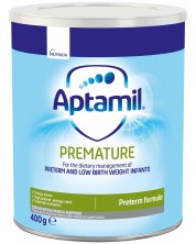 Мляко за кърмачета Aptamil - Premature, опаковка 400 g -1