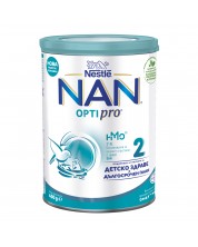 Преходно мляко на прах Nestle Nan - OptiPro 2, опаковка 400 g -1
