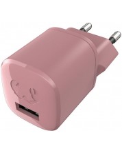 Зарядно устройство Fresh N Rebel - Mini, USB-A, 12W, розово -1