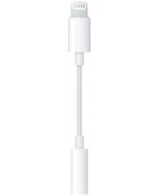 Адаптер Apple  - Lightning/жак 3.5 mm, бял -1