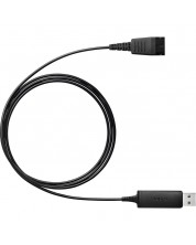 Адаптер Jabra - Link 230 USB, QD/USB, черен -1