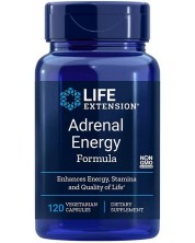 Adrenal Energy Formula, 120 веге капсули, Life Extension