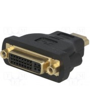 Адаптер VCom - CA311, HDMI/DVI-D, черен