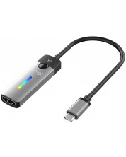 Адаптер j5create - JCA157, USB-C/HDMI, сив