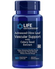 Advanced Olive Leaf Vascular Support, 60 веге капсули, Life Extension -1