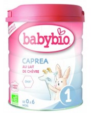 Адаптирано козе мляко Babybio - Caprea 1, 800 g