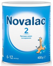 Адаптирано мляко Novalac 2, 400 g -1
