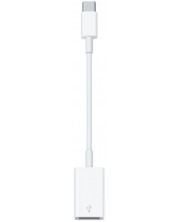 Адаптер Apple - mj1m2zm/a, USB-C/USB-A, бял -1