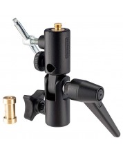 Адаптер Manfrotto - Lite-Tite Swivel Aluminium, черен