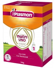 Адаптирано мляко Plasmon - Nutri-Uno 1, 700 g