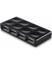 USB хъб Belkin - F5U404cwBLK, 4 порта, USB-A, черен