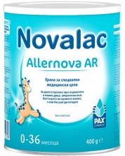 Адаптирано мляко Novalac - Allernova AR, 400 g