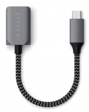 Адаптер Satechi - ST-UCATCM, USB-C/USB-А, сив