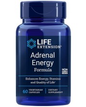 Adrenal Energy Formula, 60 веге капсули, Life Extension